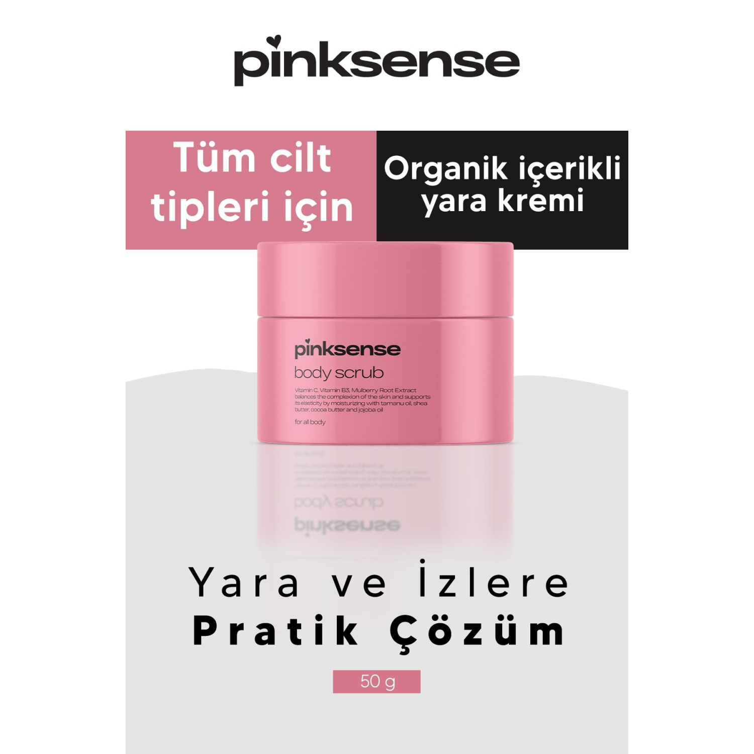 Batık & Çilek Bacak Onarıcı, Leke, Yara Izi Karşıtı Peeling