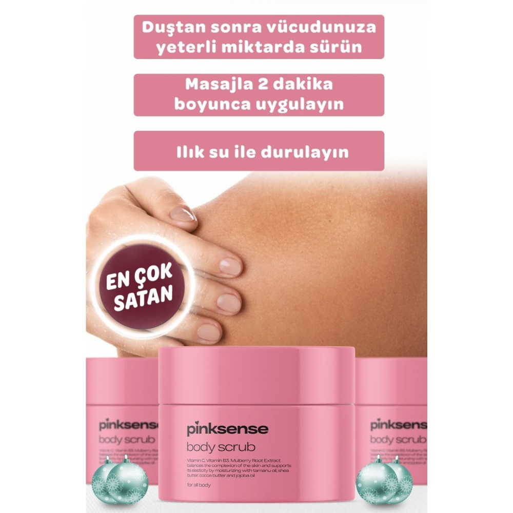 Batık & Çilek Bacak Onarıcı, Leke, Yara Izi Karşıtı Peeling