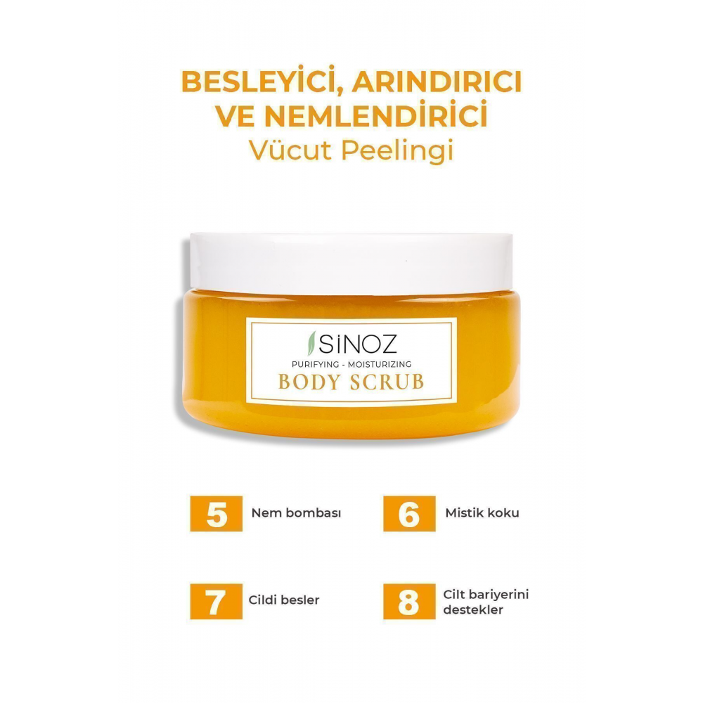 Body Scrub Besleyici Arındırıcı Nemlendirici Vücut Peelingi 300 gr