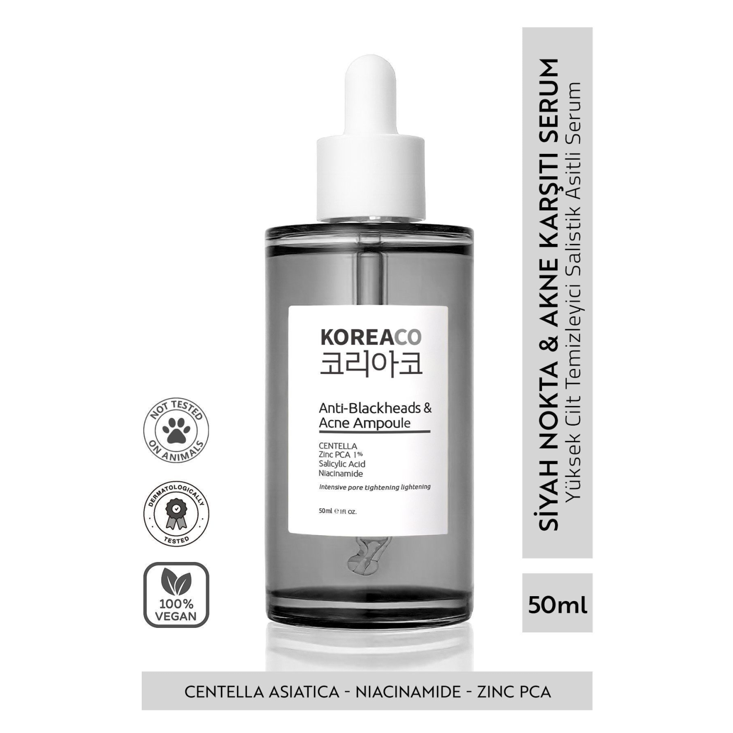 Anti-Blackheads Acne Ampoule Siyah Nokta ve Akne Ampulü