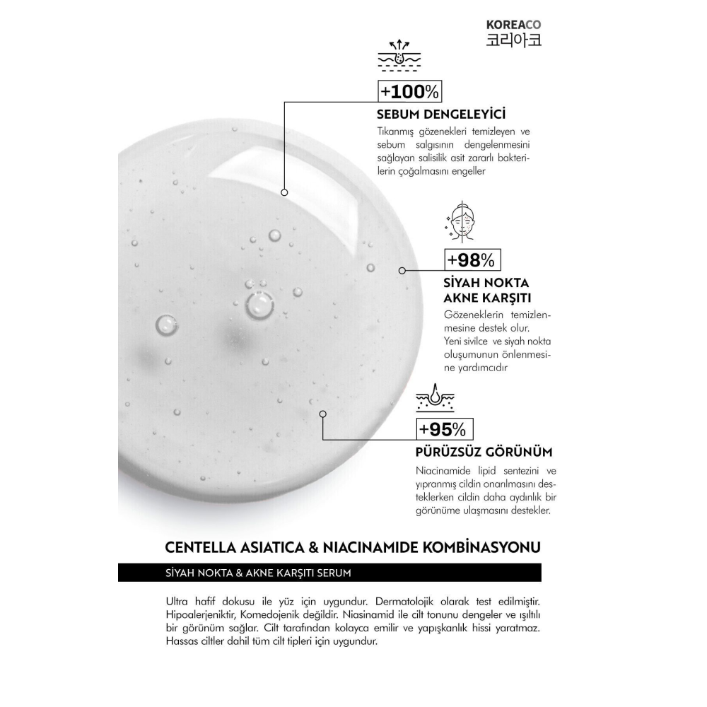 Anti-Blackheads Acne Ampoule Siyah Nokta ve Akne Ampulü