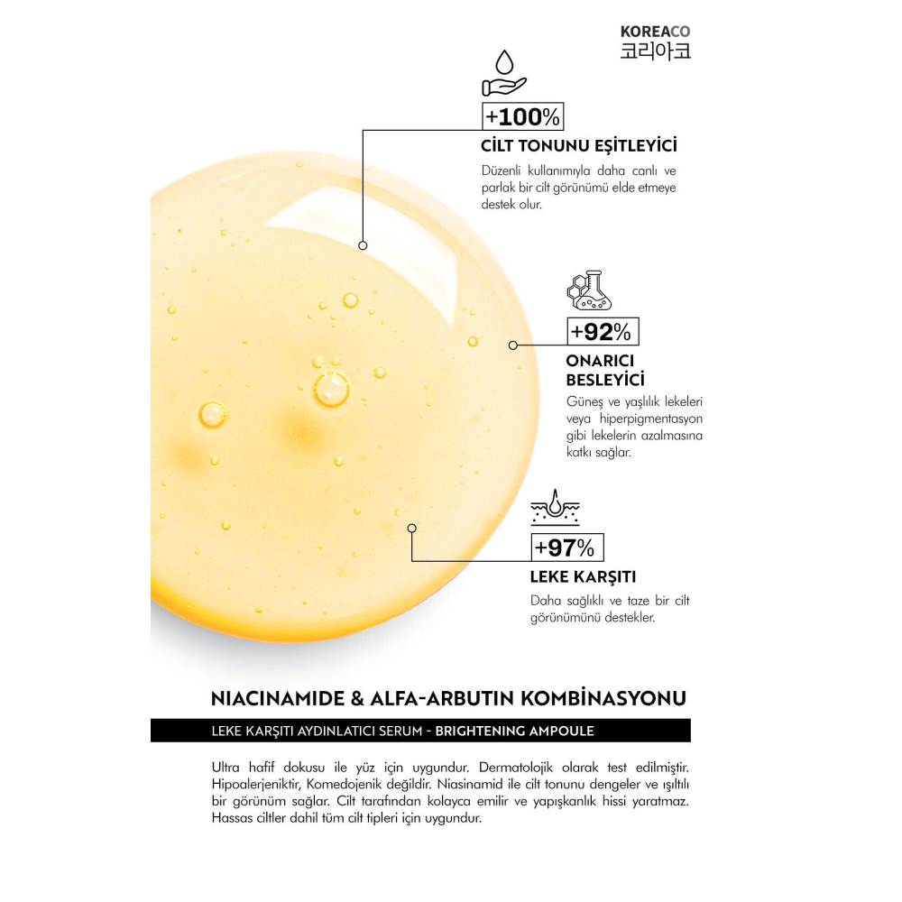 Leke Karşıtı & Cilt Tonu Eşitleyen Aydınlatıcı Ampul