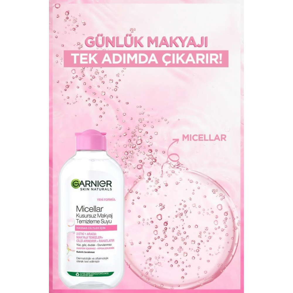 Micellar Kusursuz Makyaj Temizleme Suyu 200ml