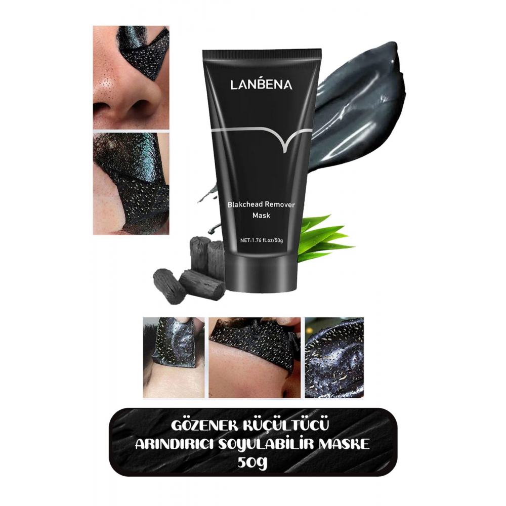 Siyah Nokta Maskesi Gözenek Temizleyici, Arındırıcı Burun Maskesi 50g
