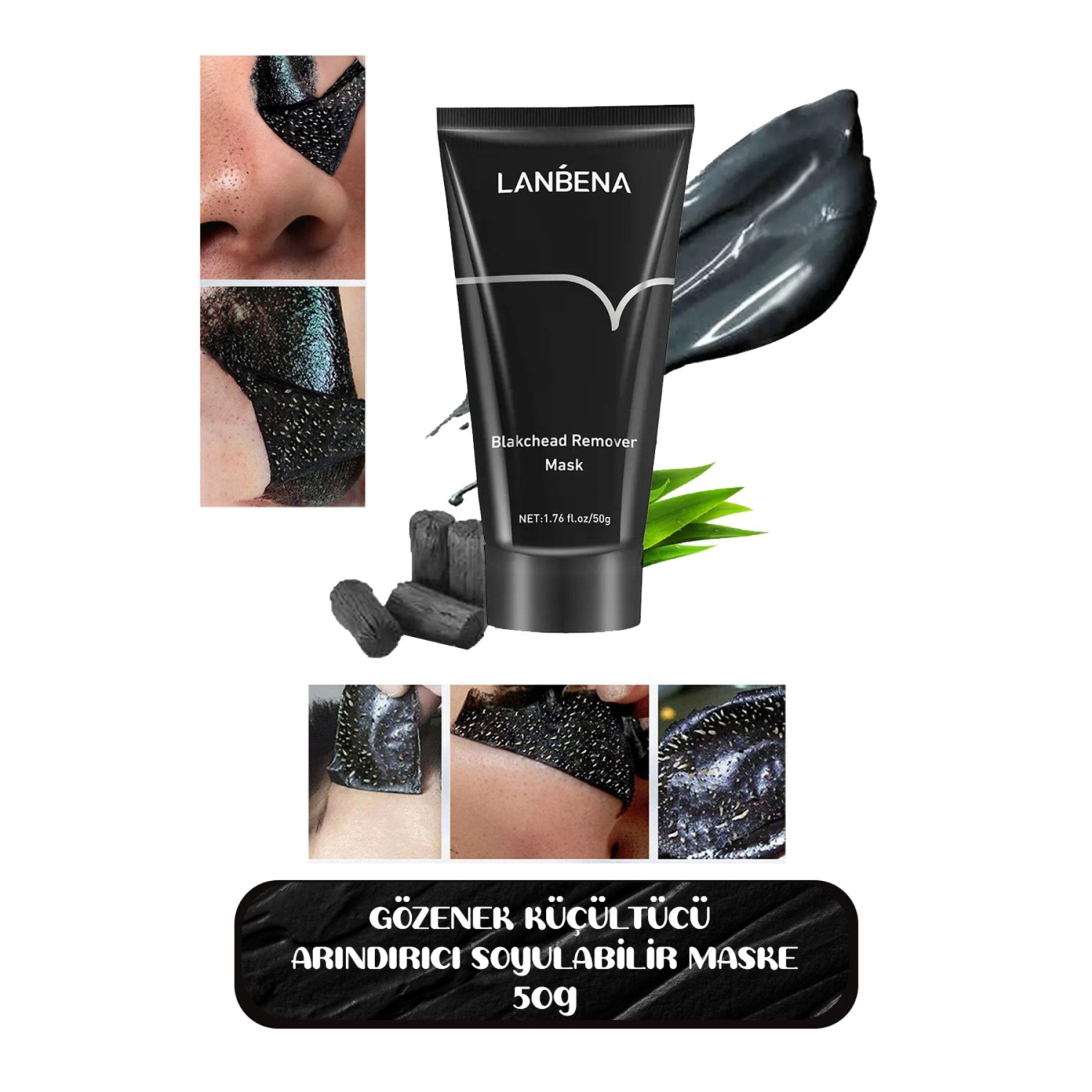 Siyah Nokta Maskesi Gözenek Temizleyici, Arındırıcı Burun Maskesi 50g