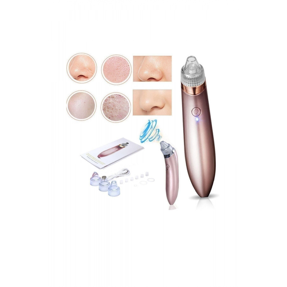 Beautiful Şarjlı 5 Kademeli Profesyonel Vakumlu Siyah Nokta Sivilce Ve Akne Temizleme Cihazı