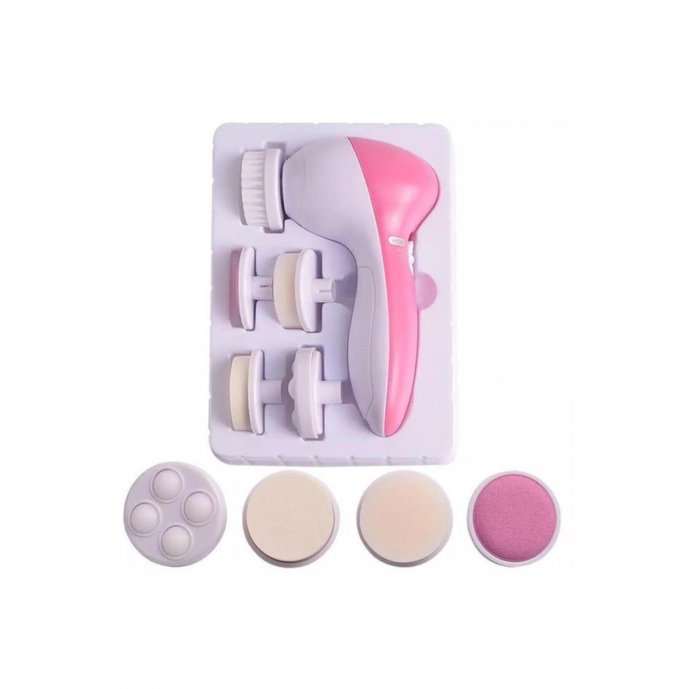 Yüz Cilt Temizleyici Peeling Seti Yüz Masaj Aleti 5 In 1 Ytc08