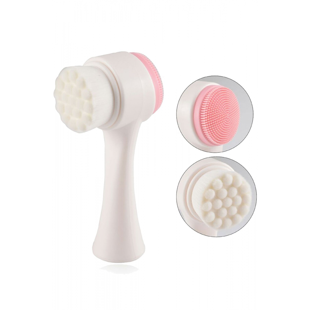 Cilt Ve Yüz Temizleme Fırçası Çift Taraflı Cin306