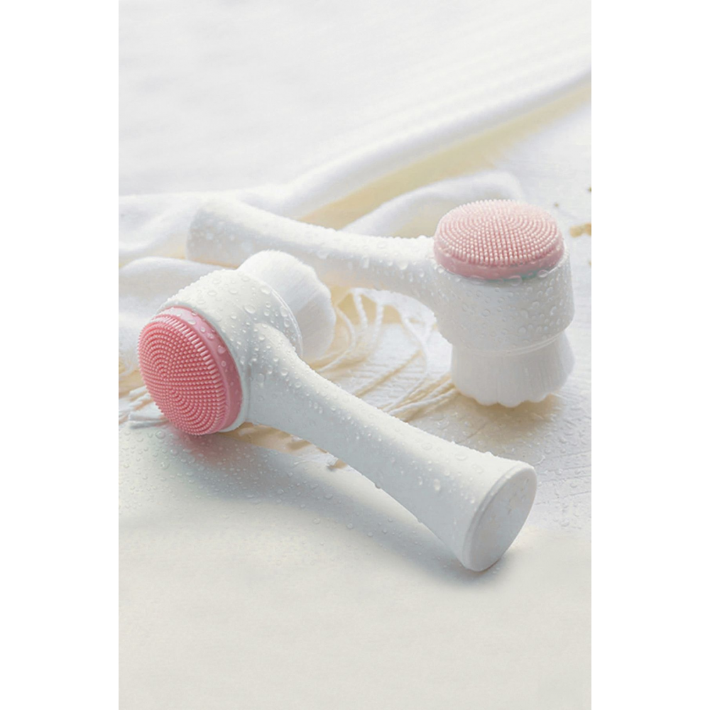 Cilt Ve Yüz Temizleme Fırçası Çift Taraflı Cin306