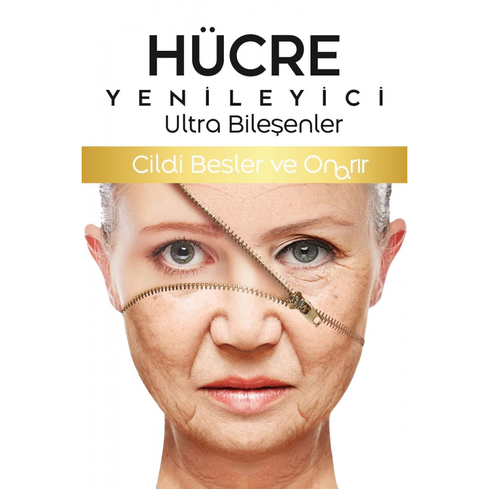 Yaşlanma Karşıtı, Gençleştirici, Aydınlatıcı, Canlandırıcı, Bakım Kremi100 ml