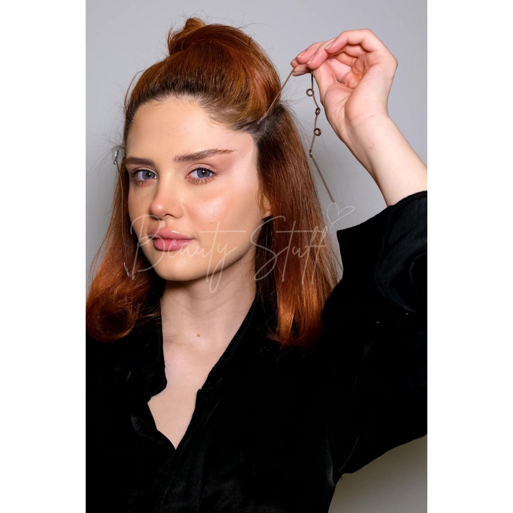 BEJ LASTIKLI Lift 'Em Up Yüz & Göz Germe Bantları (20'li paket) (Made in USA)