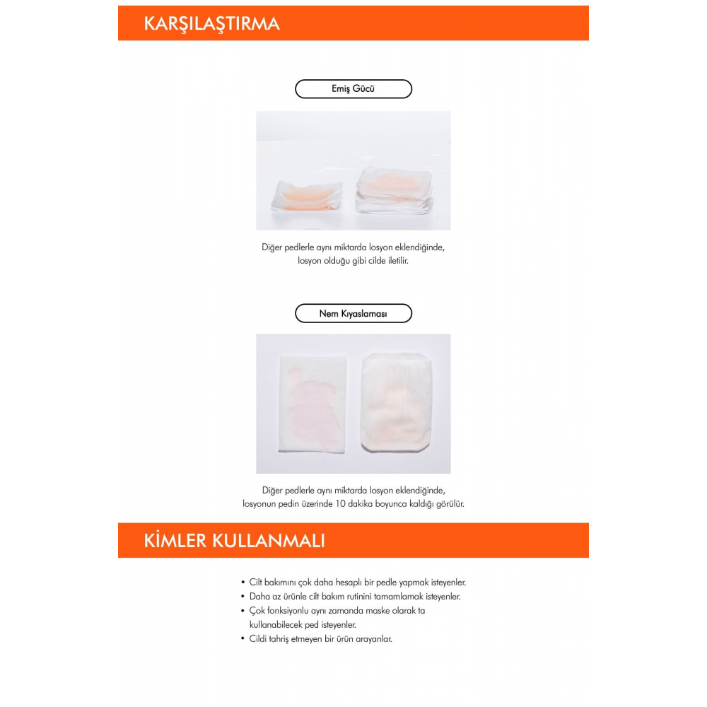 Suni İpek Cilt Bakım Pamuğu (120ad) APIEU 1/2 Pure Sponge Sheet