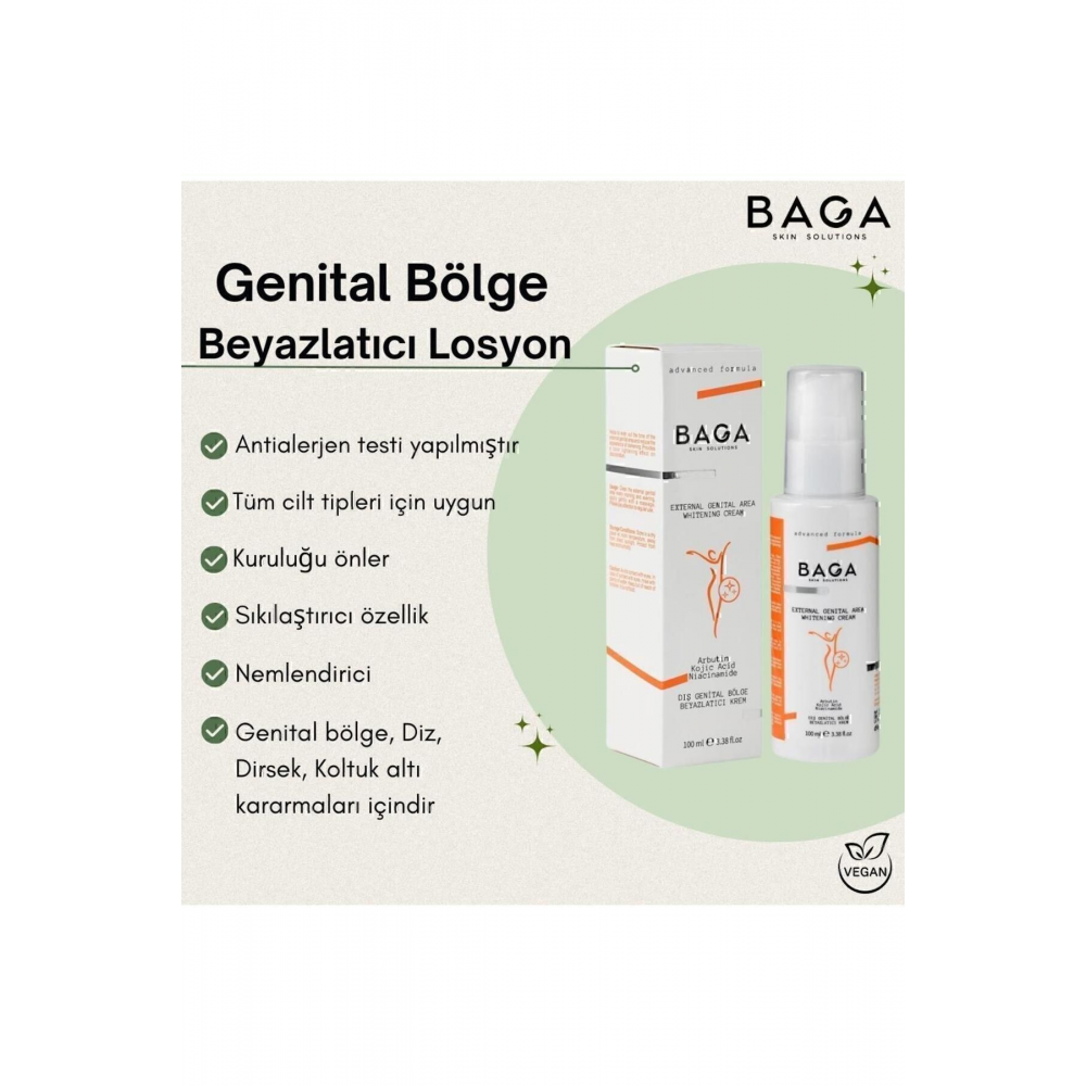 Genital Bölge Beyazlatıcı Losyonu