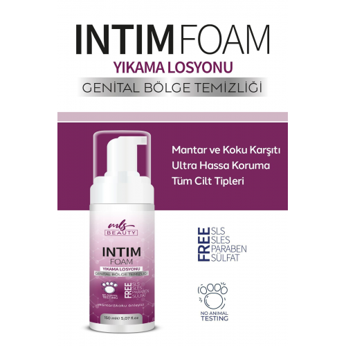 Genital Bölge Koku Mantar Akıntı Giderici Beyazlatma Etkili Intim Köpüğü 150 ml