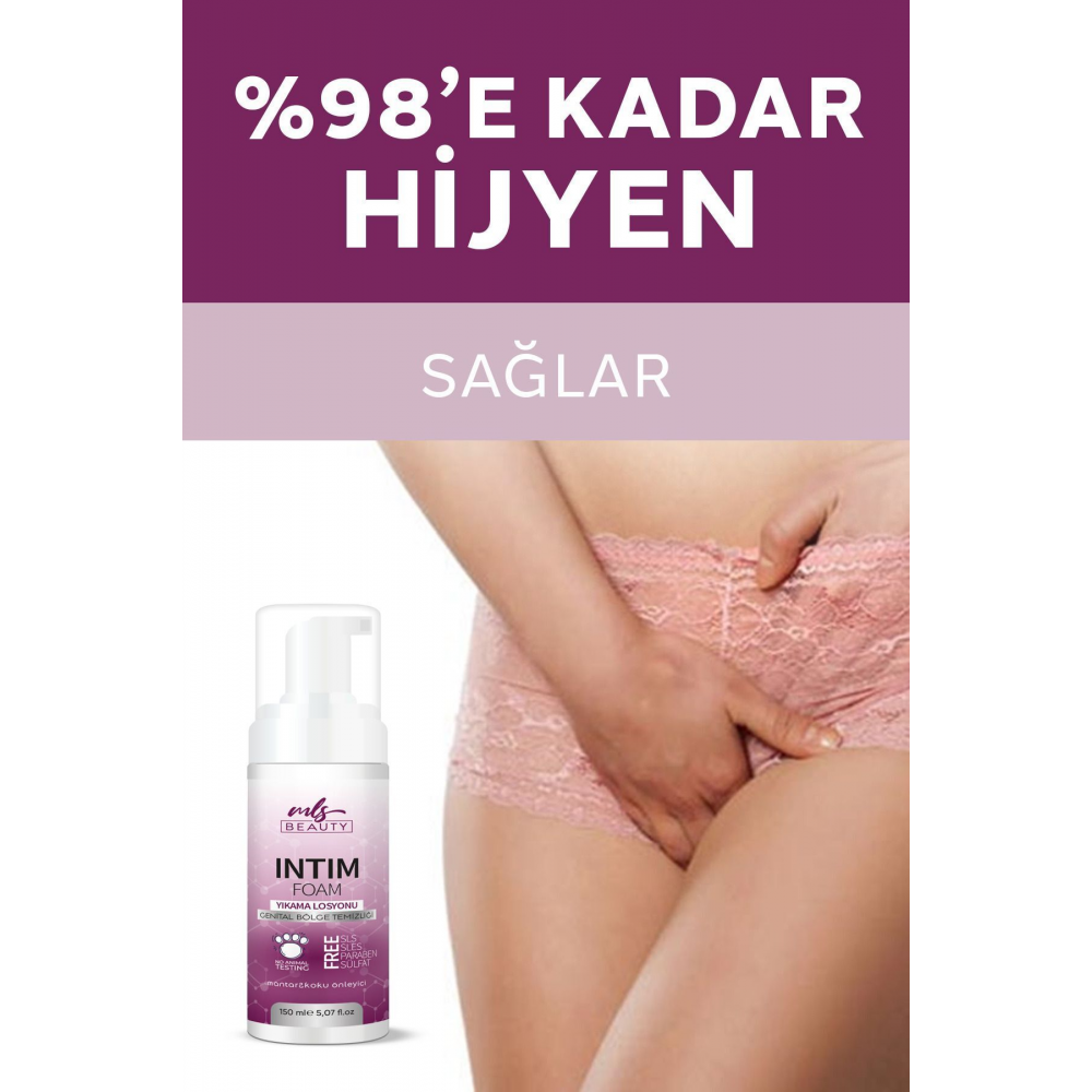 Genital Bölge Koku Mantar Akıntı Giderici Beyazlatma Etkili Intim Köpüğü 150 ml