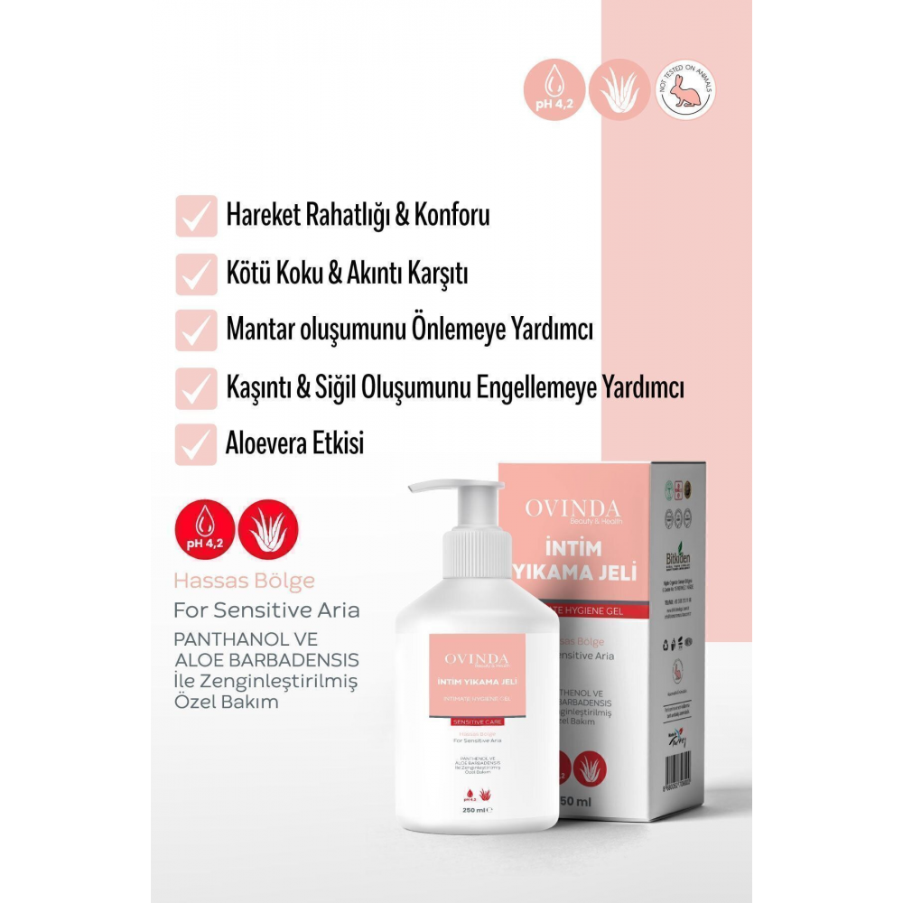 Ph Dengeli, Koku Mantar Kaşıntı Önleyici, Akıntı Giderici, Genital Bölge Yıkama Jeli Intim Jel 250ml