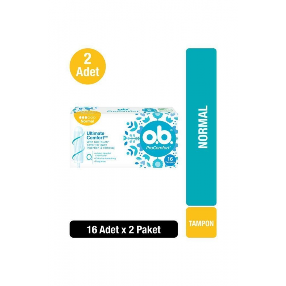 Tampon Normal 16'lı X2
