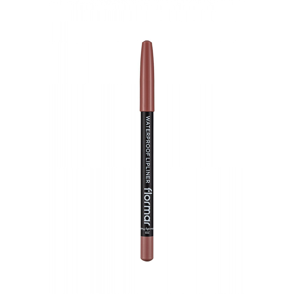 Suya Dayanıklı Dudak Kalemi - Waterproof Lipliner (Nude) - 201 NTRLLY NUDE - 8690604111015