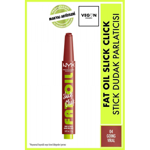 Fat Oil Slick Click Parlatıcı Dudak Balmı - 04 Going Viral