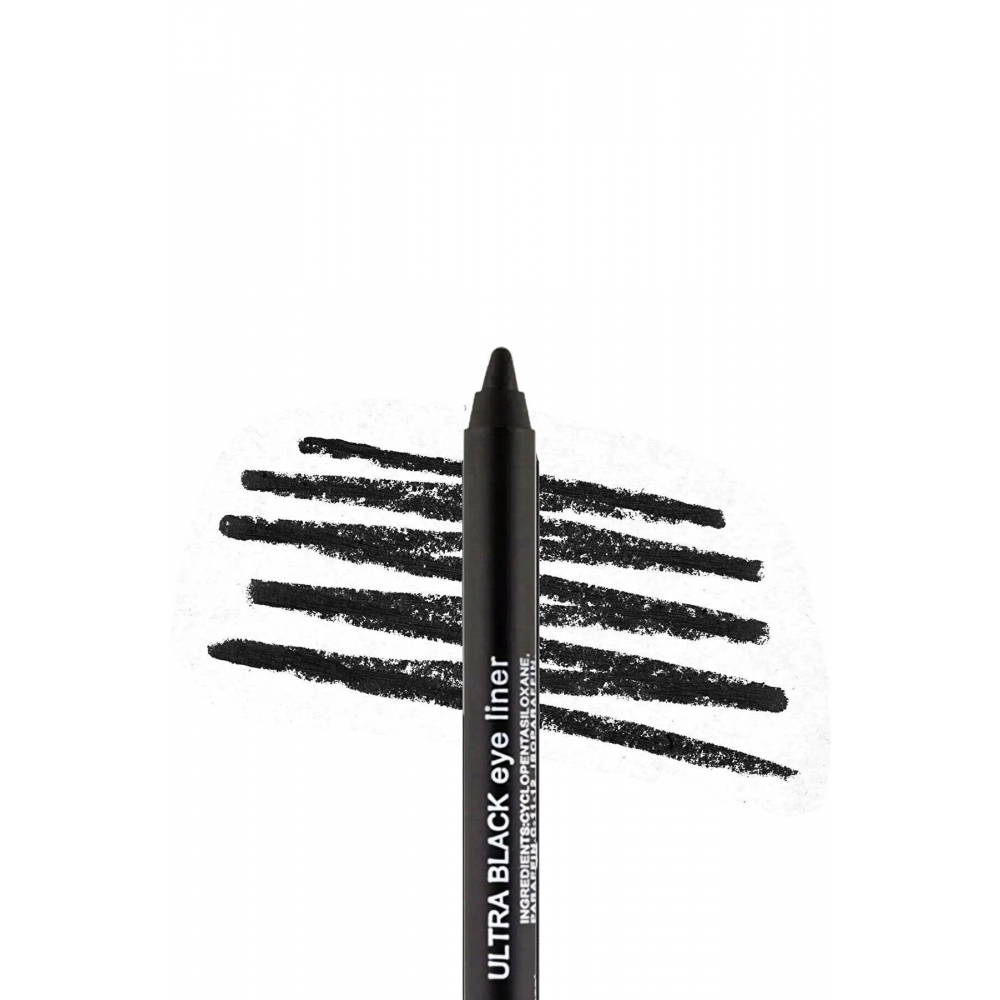 Suya Dayanıklı Siyah Yağlı / Jel Göz Kalemi Eyeliner