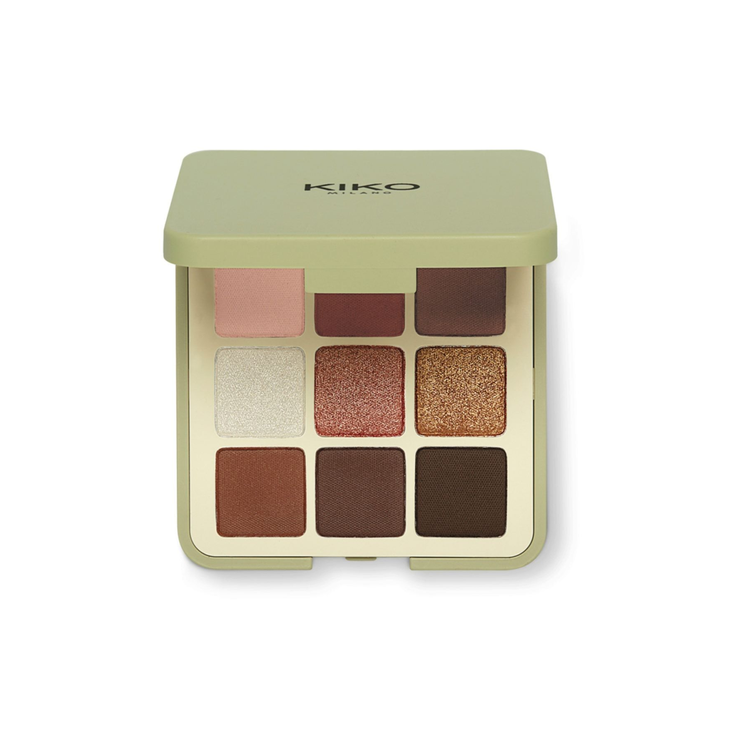 9'lu Far Paleti - New Green Me Eyeshadow Palette 101 Cool Spice