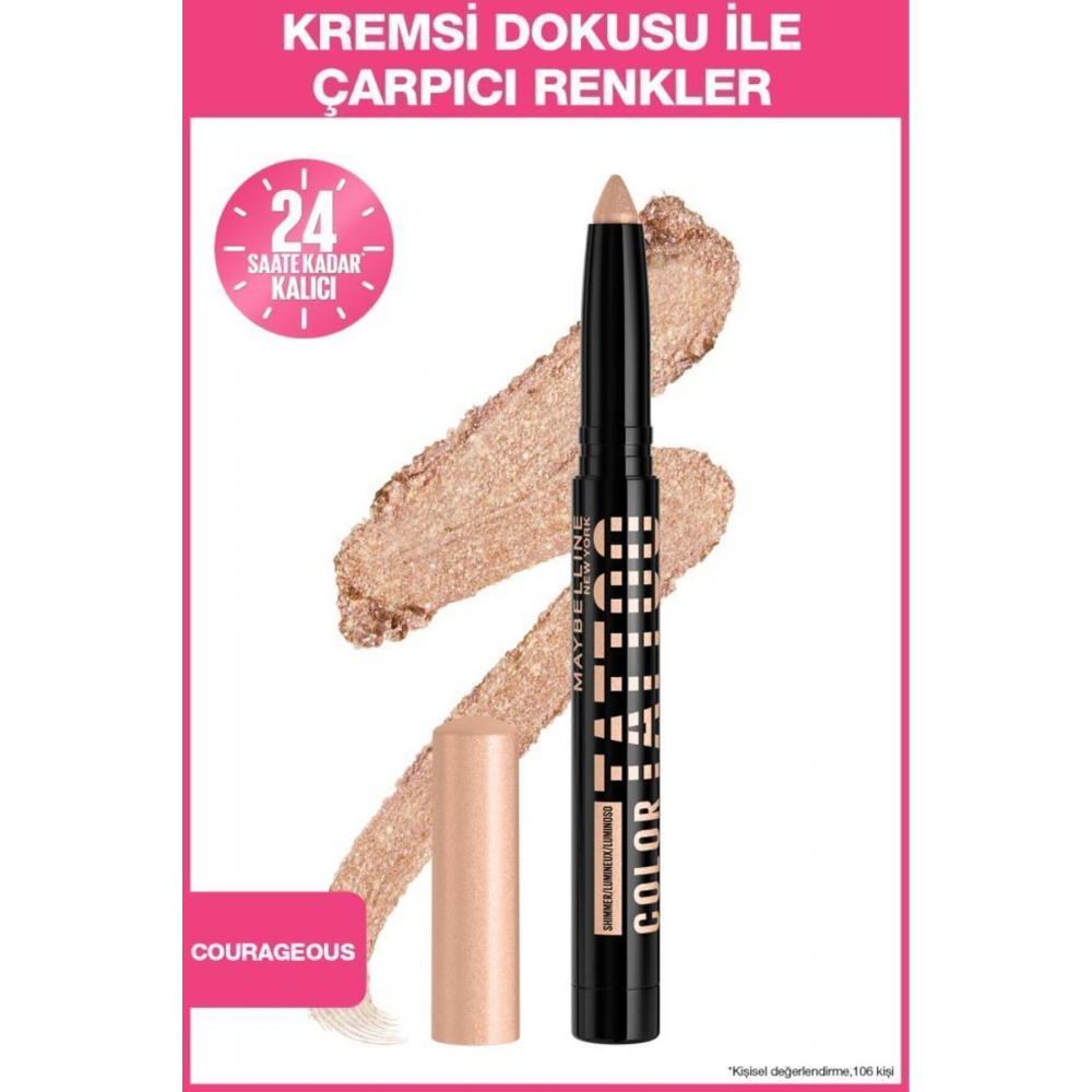 Color Tattoo 24H Eye Stix Göz Farı - Courageous