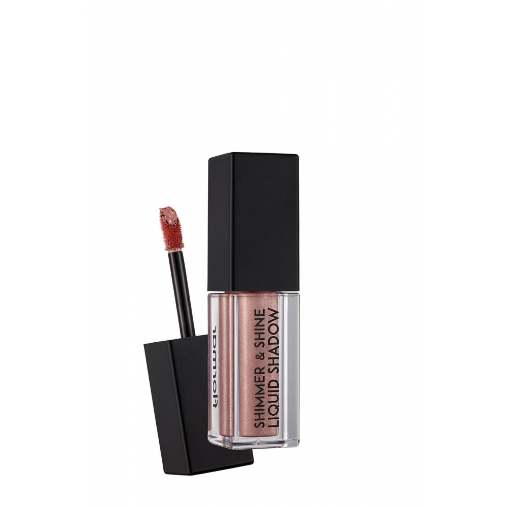 Metalik Likit Göz Farı (PEMBE) - Shimmer & Shine Liquid Shadow - 005 Diamond Pink - 8682536003131