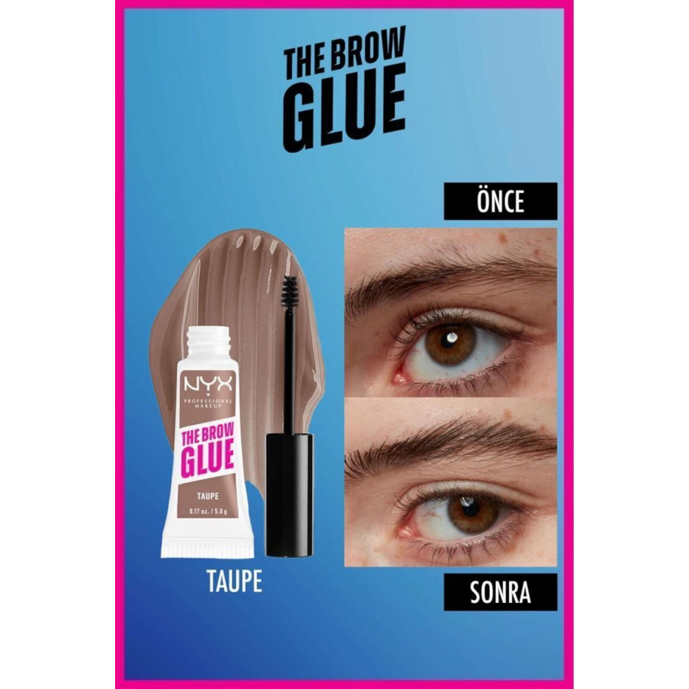 The Brow Glue Instant Brow Styler Kaş Sabitleyici Maskara - Taupe
