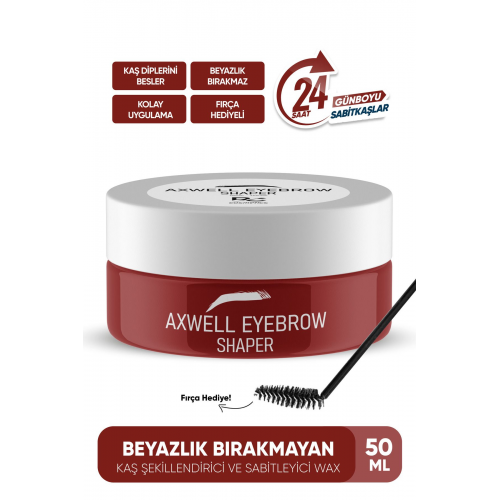 Kaş Şekillendirici & Kaş Sabitleyici Wax 50 ml
