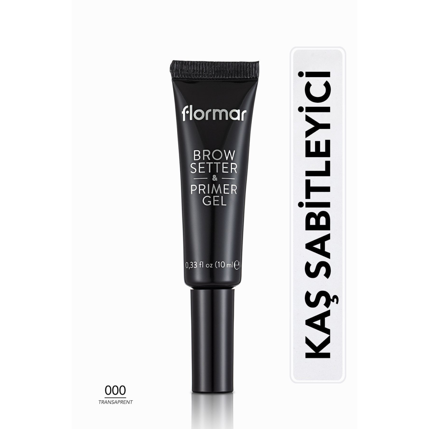 Sabitleyici Ve Renk Koruyucu Şeffaf Kaş Bazı - Brow Setter & Primer Gel - 000 - 8682536034814