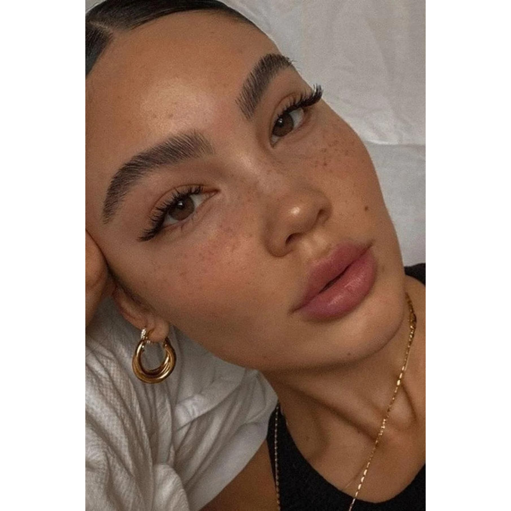 Manyetik Mıknatıslı Yarım Kirpik Kedi Gözü Kirpik Çekik Göz Görünümü