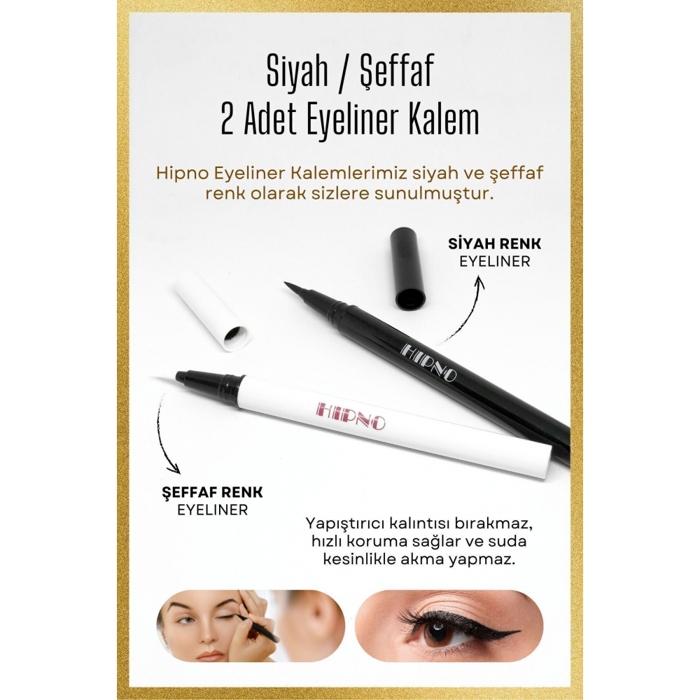 Takma Kirpik Seti 6farklı Model Kalem Yapıştırıcılı 3d Takma Kirpik