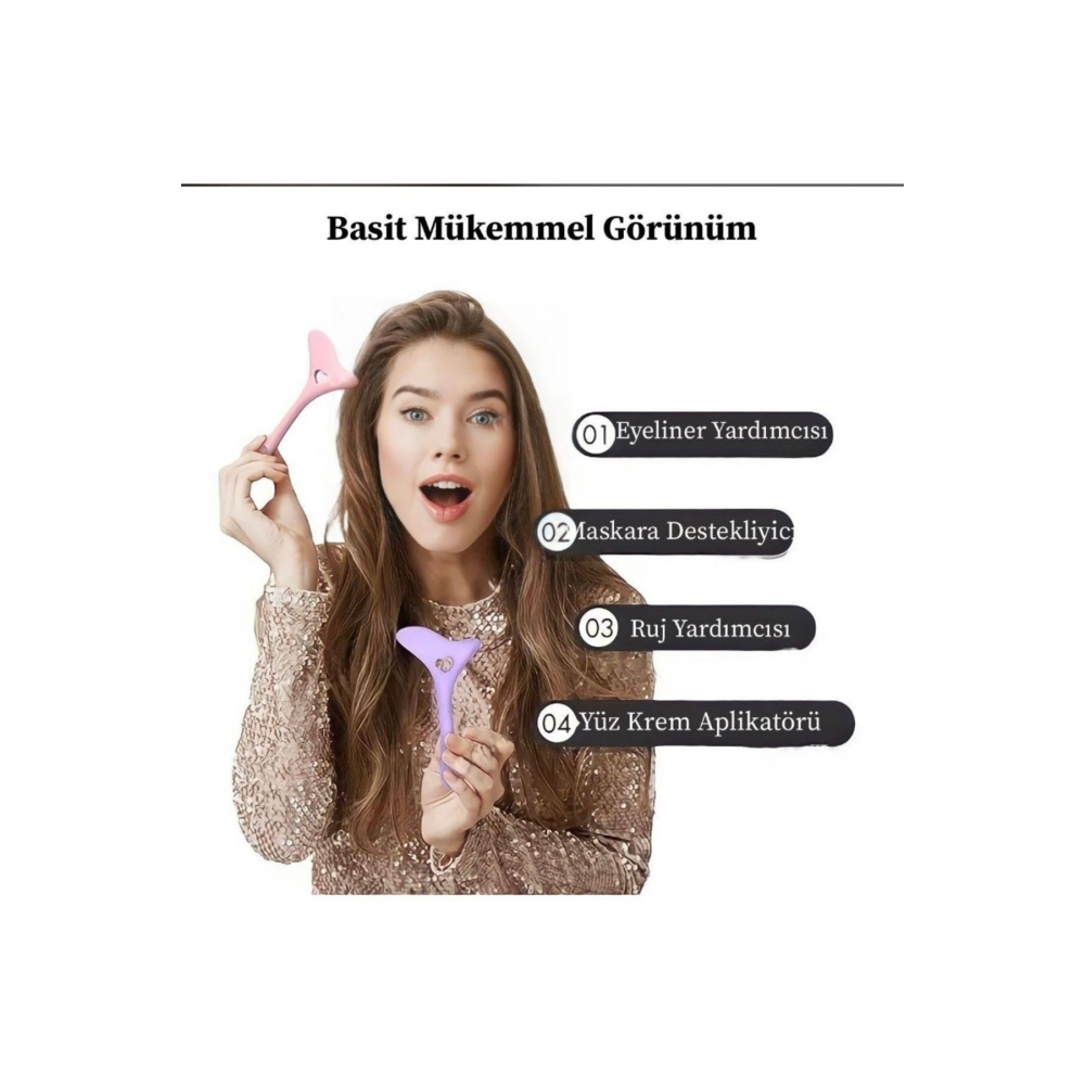 Eyeliner , Ruj Ve Maskara Çekme Aparatı / Çok Yönlü Aparat