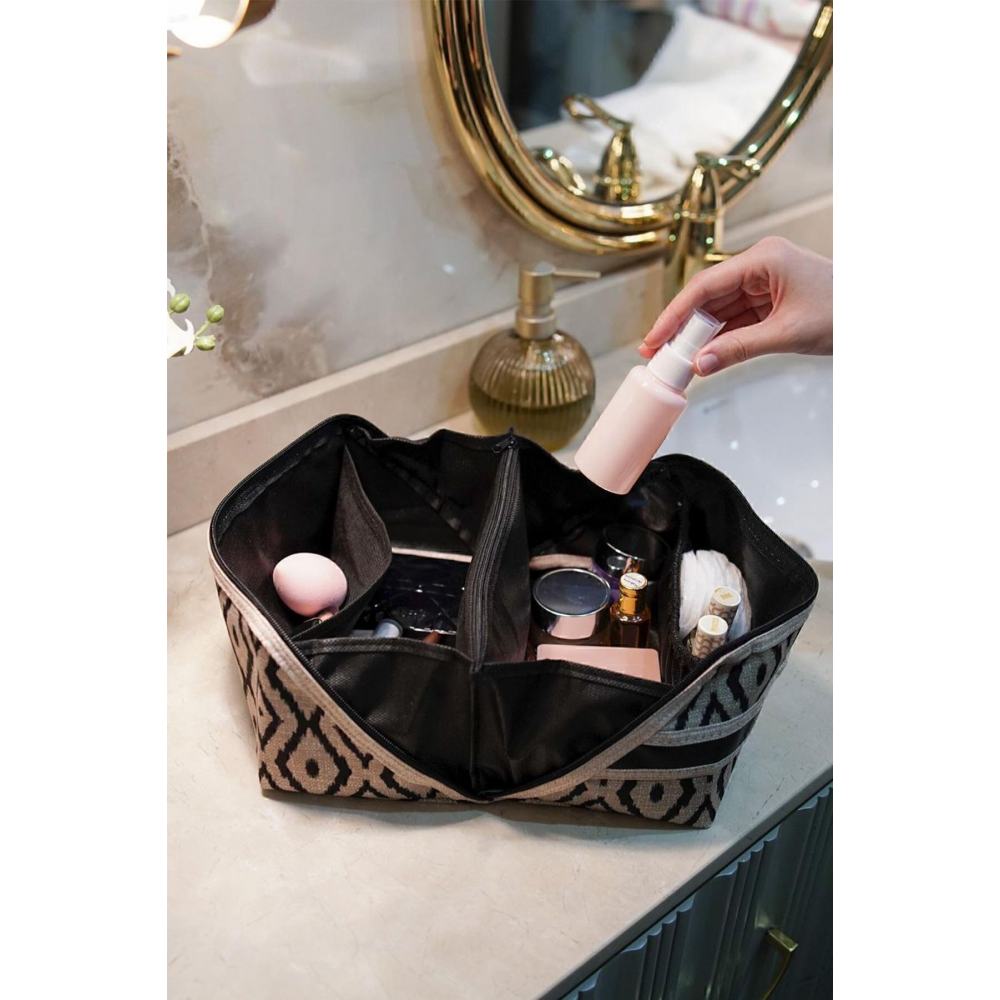 BOHE Makyaj Çantası Düzenleyici Seyahat Tipi Çanta Organizer