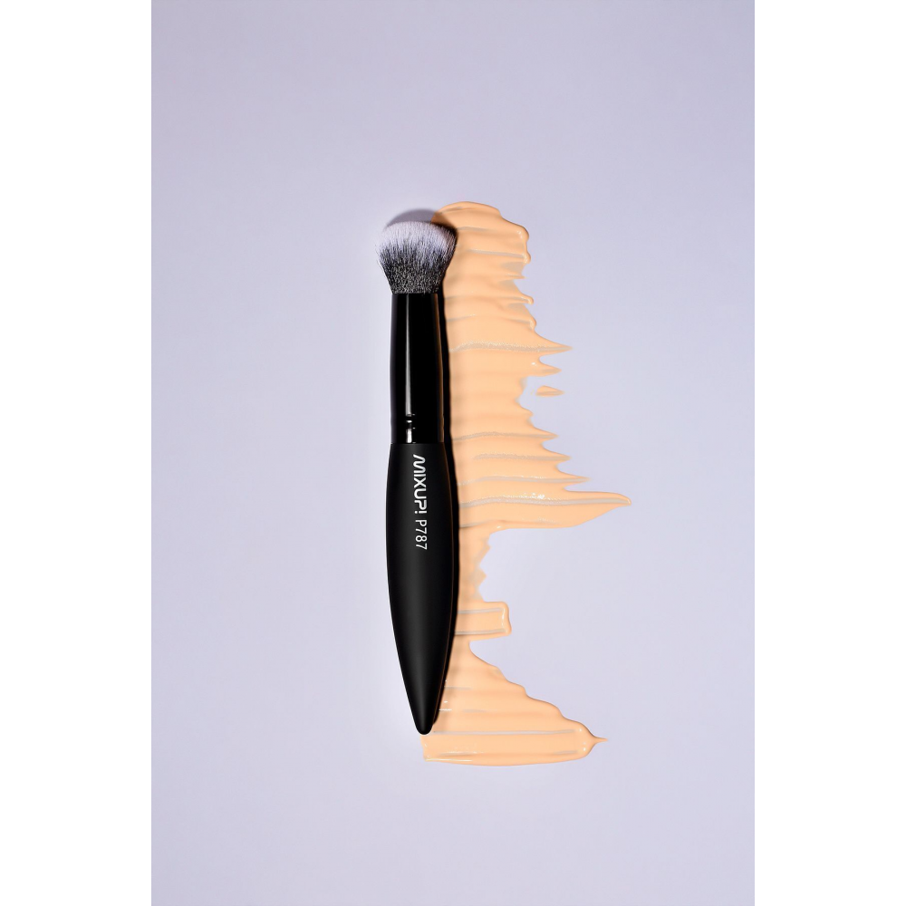 Çift Lifli Oval Kapatıcı Yüz Makyaj Fırçası P787