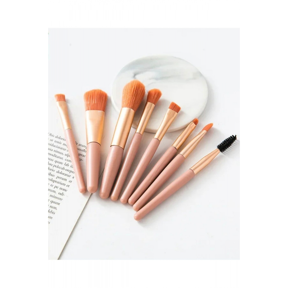 Monalisa Kadın Mini 8'Li Profesyonel Makyaj Fırça Seti