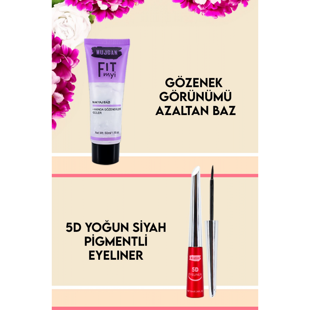 Eflatun Makyaj Seti 26 Parça Beyaz Ten