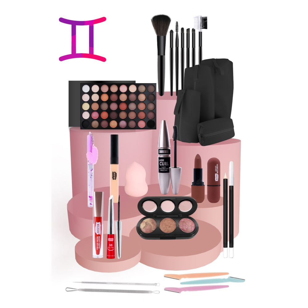 Ikizler Burçlarına Özel Makyaj Seti Buğday Ten