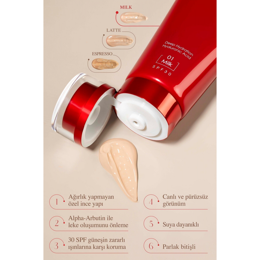 Bb Krem Bebeksi Milk 01 Spf 30 (50ML)