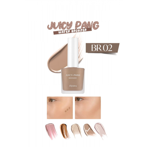 Kolay Uygulanılabilen, Kalıcı, Doğal Görünüm Sunan Likit Bronzer Juicy-pang Water Bronzer (BR02)