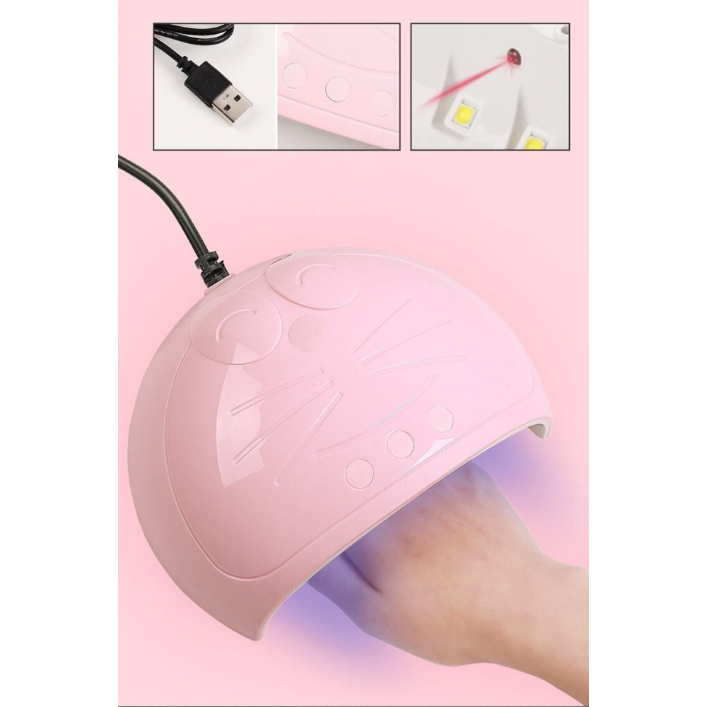 45w Uv Kalıcı Oje Jel Tırnak Kurutucu Fototerapi Makinesi (NORMAL OJE KURUTMAZ)