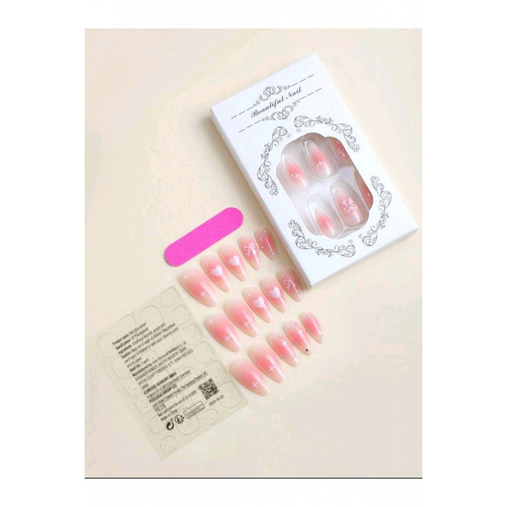 24 lü takma tırnak setleri orta ebat modeller