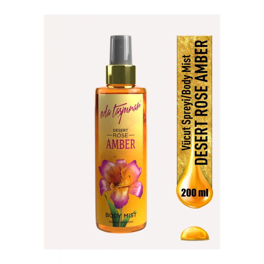 Desert Rose Amber Body Mist 200ml.