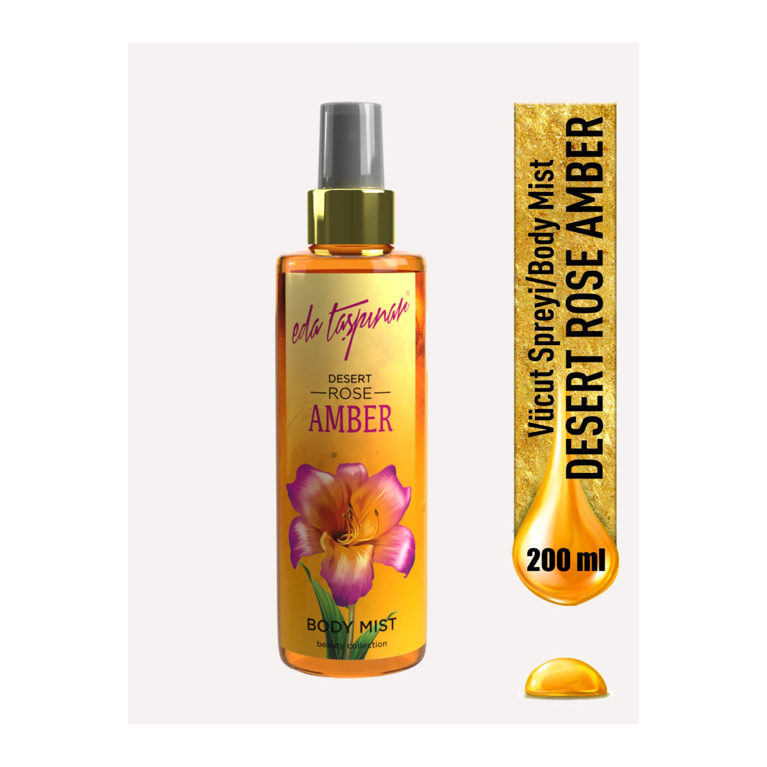 Desert Rose Amber Body Mist 200ml.