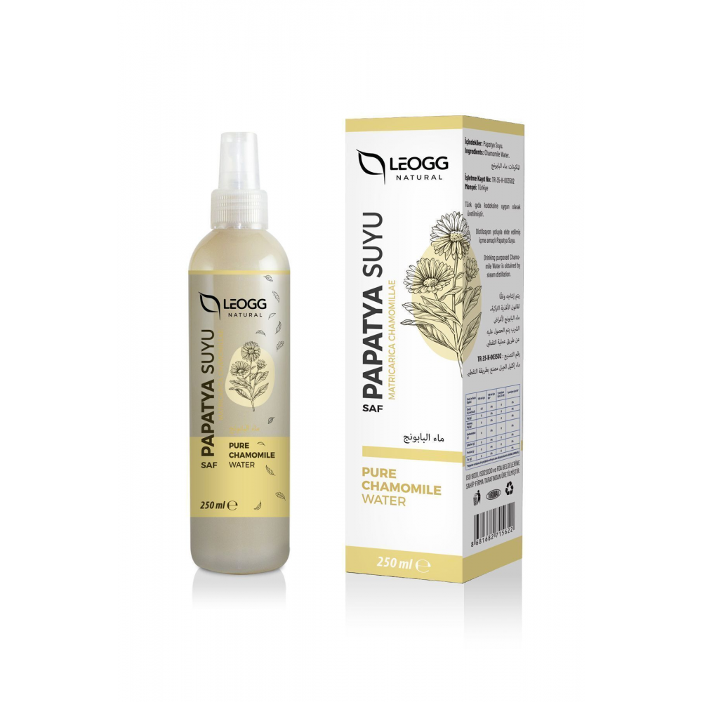 Papatya Suyu 250 ml %100 Saf ve Doğal Rahatlatıcı ve Nemlendirici Saç Açıcı Tonik