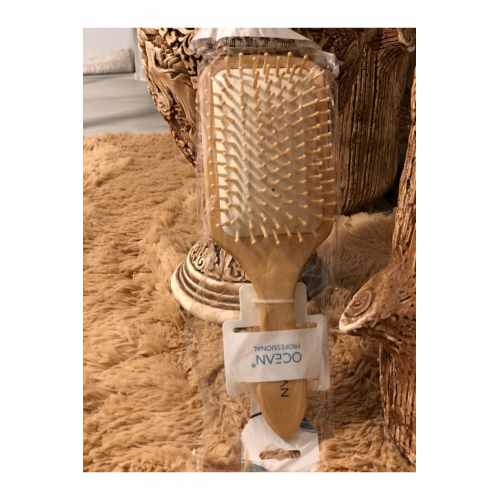 Bambu Dişli Şaç Fırçası