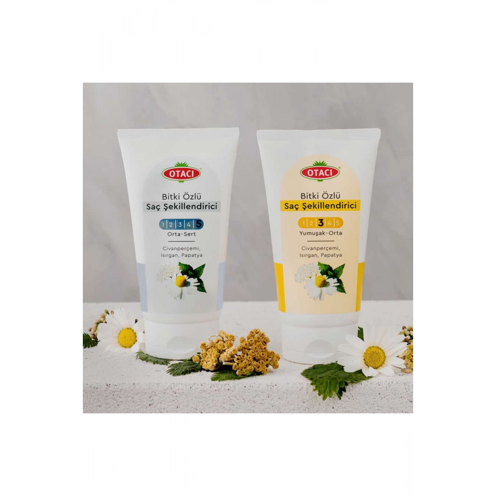 Bitkisel Besleyici Saç Şekillendirici Orta-Sert