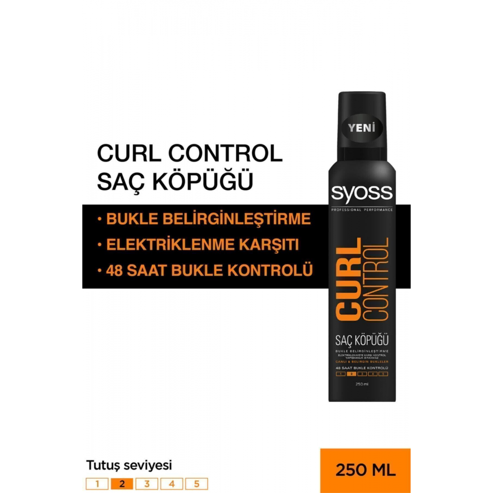Curl Control- Bukle Belirginleştirici Köpük 250 Ml