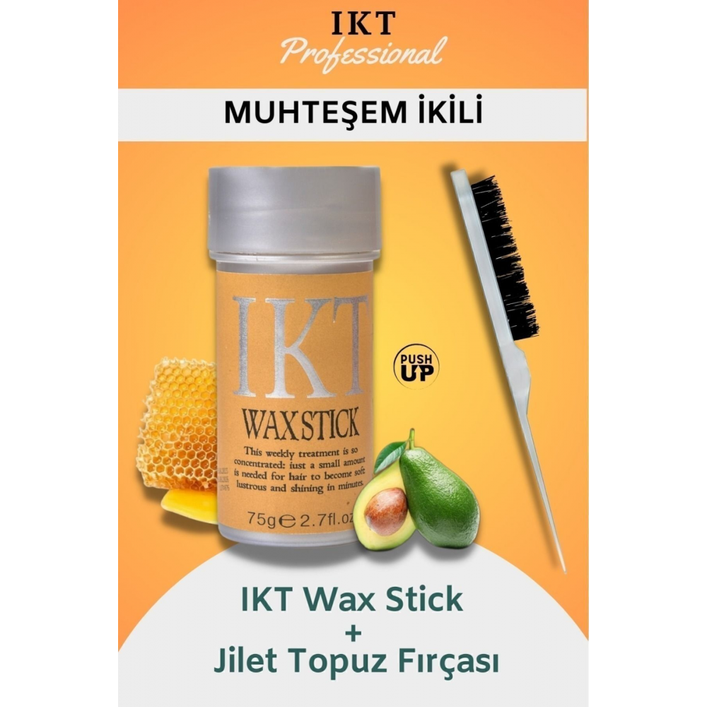 Stick Wax Ve Topuz Fırçası