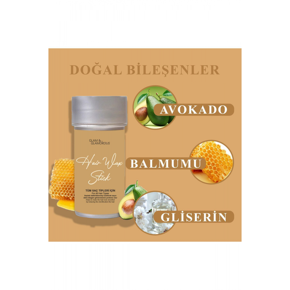 Stick Wax Ve Topuz Fırçası